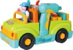 Toddler Boy Toys Toy Trucks with Toddler Tool Set, Multifunctional Tools