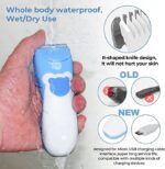 FBO Baby Hair Clippers,Hair Trimmer for Toddler Kids Adult,Ultra-Quiet Cordless Rechargeable Waterproof, Running for 90 Minutes - Image 2