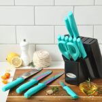 Marco Almond®, DISHWASHER SAFE KYA27 Rainbow Titanium Cutlery Knife Set - Image 2