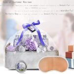 Spa Gift Baskets for Women - Luxury 15pcs with Bath Bombs, Shampoo Bar, Eye Mask, Shower Gel, Bubble Bath, Salts, Body Scrub Lotion - Image 4