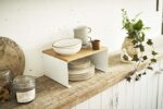 Yamazaki Home Wood-Top Stackable Kitchen Rack - Image 5