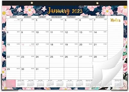 Desk Calendar 2023 - Best Desk/Wall Calendar for Planning or Organizing