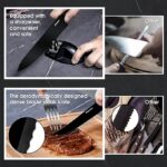 MIDONE 17 Pieces German Stainless Steel Kitchen Knife Set - Image 3