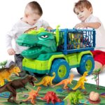TEMI Dinosaur Truck Toys for Kids 3-5 Years