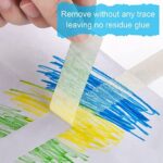 5 Rolls Masking Tape (0.78 Inch x 65 Feet x 5 Rolls) - Image 4