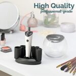 Luxe Makeup Brush Cleaner - 5oz Brush Cleaning Solution Included - USB Charging Station - Image 2