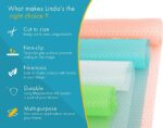 Refrigerator Liners for Shelves by Linda’s Essentials (8 Pack) - Image 3