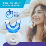 Whitebite Pro Teeth Whitening Kit with LED Light for Sensitive Teeth, , 7 Piece Set - Image 4