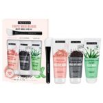 Freeman Face Mask Exotic Blends Variety Pack,  3 Piece Set