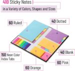 Mr. Pen- Sticky Notes Set, Sticky Notes Tabs, 410 Pack - Image 3
