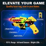 USA Toyz Rechargeable Laser Tag Game - 4pk Laser Tag Set with Guns and Vests - Image 3