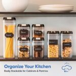 Airtight Food Storage Containers for Kitchen & Pantry Organization and Storage (7 Pack) - Image 2