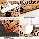 Christmas Mat Kitchen Runner Rugs Comfort Home Decor Non-Slip Floor Mat Doormat - Image 4