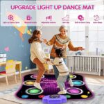 Dance Mat, Electronic Music Dance Pad with LED Lights - Image 2