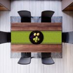 Linen Grinch Table Runner Merry Grinchmas - Image 4
