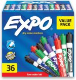EXPO Low Odor Dry Erase Marker | 36 Count