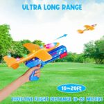 TOYFIT 2 Pack LED Light Airplane Launcher Toy Set - Image 5