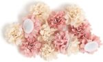 U Brands Mini Flower Magnets Set, Office Supplies, Pink and Cream, 12 Count - Image 2