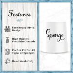 Home Acre Designs Sponge Holder for Kitchen Sink - White - Image 4