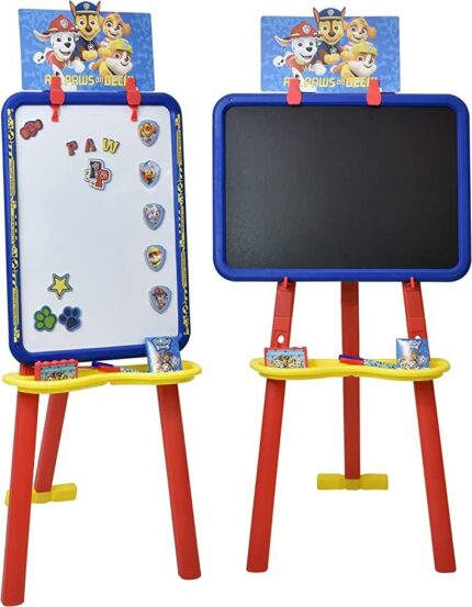 Paw Patrol Standing Art Easel for Kids,  Number 1 in Service Tissue Pack (47 Pieces)