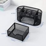 Desk Organizer Mesh Desktop Office Supplies Multi-functional - Image 2