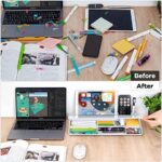 Desk Whiteboard Dry Erase Glass Whiteboard, Varhomax Desktop White Board to-do List Memo Notepad - Image 4