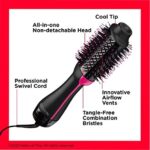 REVLON One-Step Volumizer Enhanced 1.0 Hair Dryer and Hot Air Brush | Now with Improved Motor (Black) - Image 2