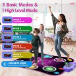 Dance Mat, Electronic Music Dance Pad with LED Lights - Image 3