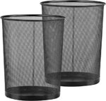 Basics Mesh Waste Basket, 2-Pack